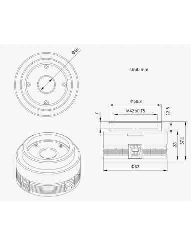 Caméra ASI678MM ZWO