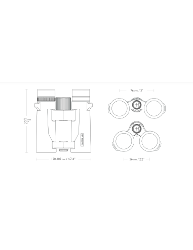 Jumelles Hawke Vantage HD 34