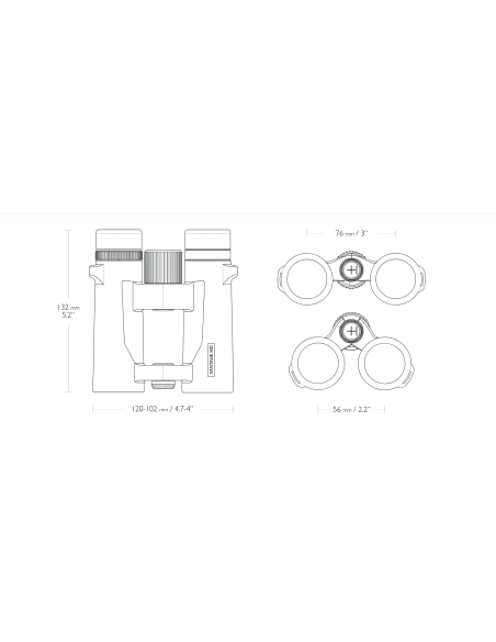 Jumelles Hawke Vantage HD 34