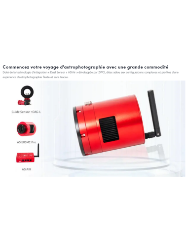 Caméra couleur ZWO ASI585MC Air