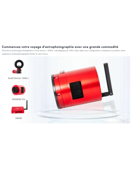 Caméra couleur ZWO ASI585MC Air
