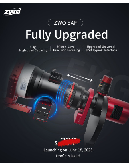 Moteur de mise au point ZWO EAF-N