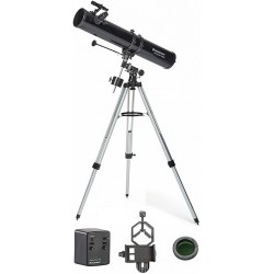 Télescope Celestron Powerseeker Newton 114/900 EQ1 Pack 2