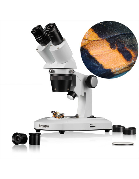 Loupe binoculaire Bresser Researcher ICD 20x-80x