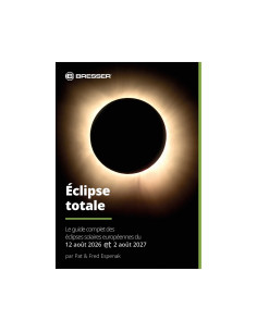 Guide des éclipses solaires 2026/27 + 3x Lunettes éclipse Bresser 2