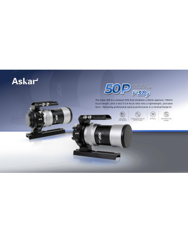 Askar 50P 50 mm f/3.8 Quadruplet APO Astrographe