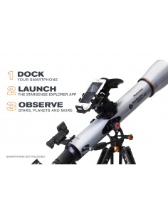Lunette Celestron Starsense Explorer LT 70AZ 2