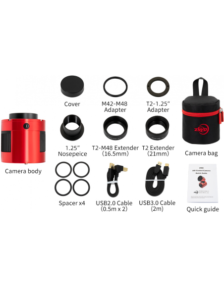 Caméra ASI183MC-Pro ZWO