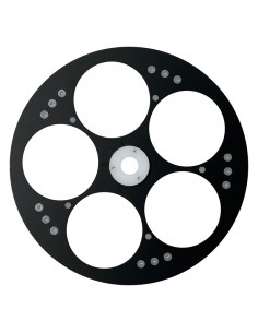 Plateaux et bagues de couplage pour roues à filtres Starlight Xpress 2