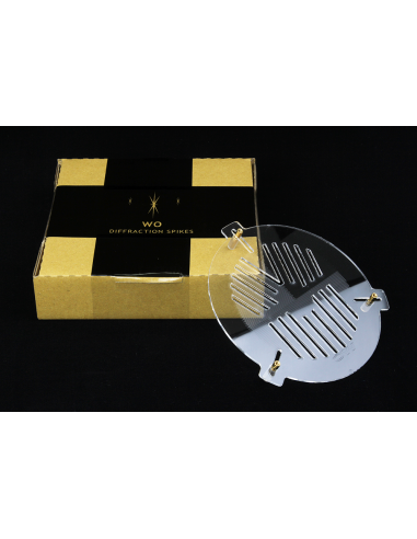Masque de Bahtinov William Optics transparent