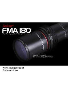Téléobjectif Askar 180 mm f/4.5 APO 2