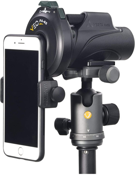Adaptateur digiscopie pour smartphone avec télécommande VEO-PA65