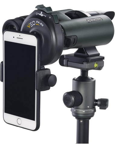 Adaptateur digiscopie pour smartphone avec télécommande VEO-PA65