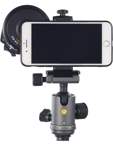 Adaptateur digiscopie pour smartphone avec télécommande VEO-PA65