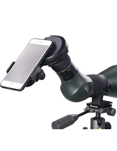 Adaptateur digiscopie pour smartphone avec télécommande VEO-PA65