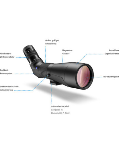 Longue-Vue Zeiss Conquest Gavia 85