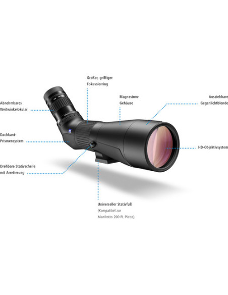 Longue-Vue Zeiss Conquest Gavia 85