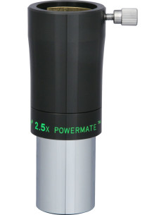 Barlow Televue Powermate 2.5x et 5x au coulant 31.75mm