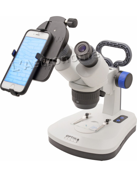 Loupe binoculaire Optika SFX-91 10x/20x/40x visée à 45° éclairage Led