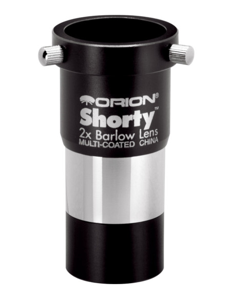Lentille de Barlow 2x Orion Shorty 31.75 mm