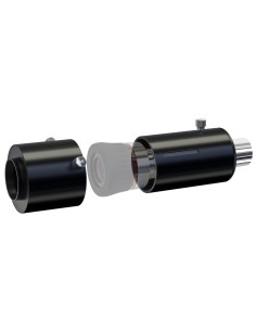 Adaptateur photographique à tirage variable pour gros oculaires
