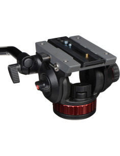 Rotule fluide Manfrotto MVH502AH-Base plate 2