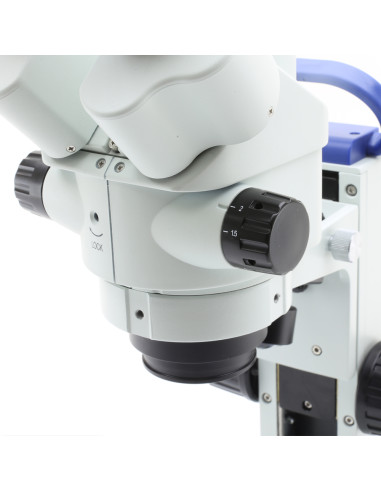 Loupe trinoculaire Optika SLX-3 Zoom 7x-45x visée à 45°