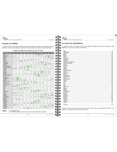 Atlas des constellations. Tome 1: Hemisphère Nord 2e Ed.