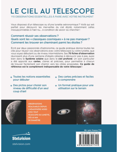 Le ciel au télescope, 110 observations essentielles à faire avec votre instrument