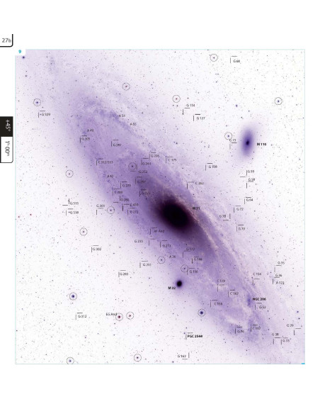Atlas Interstellarum Deep Sky Guide Desk Edition. Version anglaise.