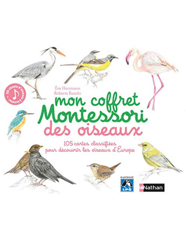 Mon coffret Montessori des oiseaux