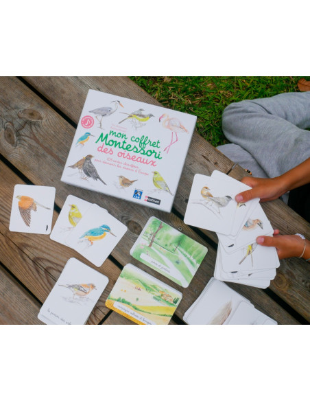 Mon coffret Montessori des oiseaux