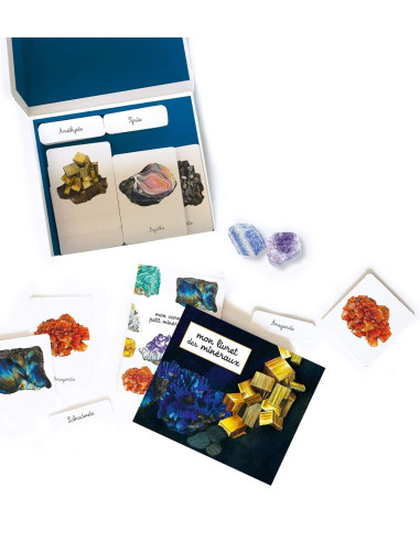 Mon coffret Montessori Minéraux
