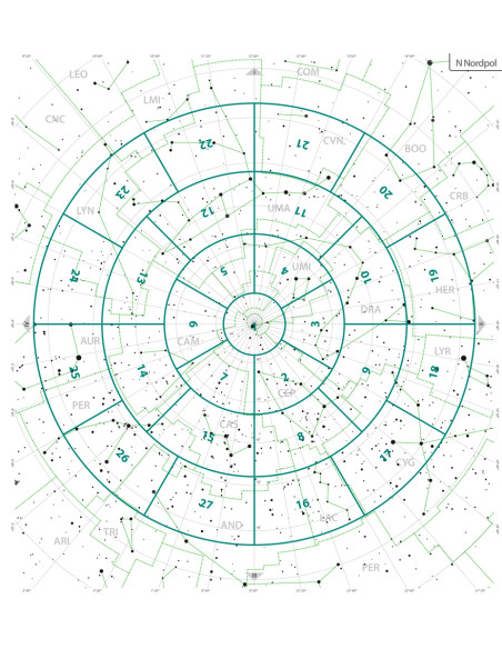 Atlas Interstellarum Deep Sky Atlas, Desk Edition. Version anglaise.