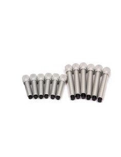 Vis moletée ADM en aluminium avec insert en Delrin